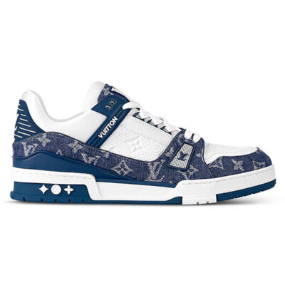 Louis Vuitton LV Trainer Sneaker ‘Denim Monogram Blue’