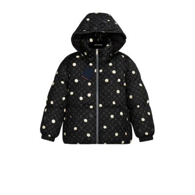 Louis Vuitton Monogram Polka Dot Puffer Jacket
