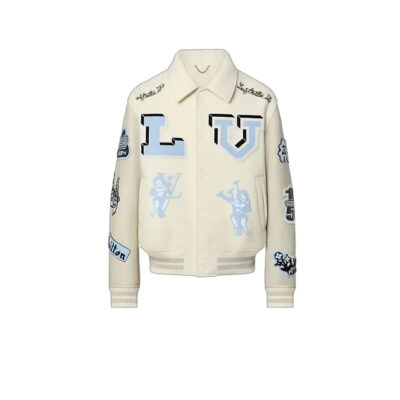 Louis Vuitton Fw22 Varsity Jacket